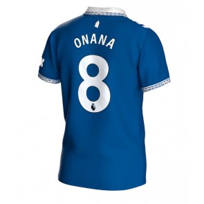 Everton Amadou Onana #8 Domaci Dres 2023-24 Kratak Rukavima